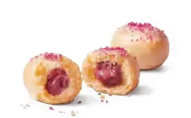 Blueberry Cheesecake Filled Timbit