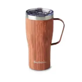 20oz Stainless Steel Travel Mug - Wood Grain