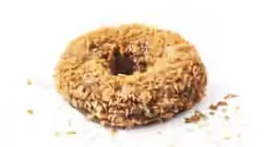 Chocolate Toasted Coconut Donut