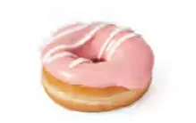 Strawberry Swirl Donut