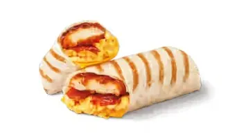 Maple Brown Butter Scrambled Egg Loaded Wrap