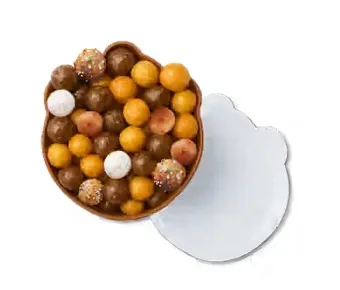 Holiday Timbits Tray w 50 Timbits