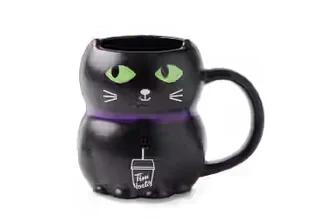 20oz Figural Mug - Black Cat