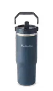 30oz Stainless Steel Tumbler with Top Handle - Navy