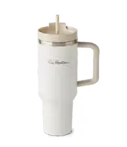 40oz Stainless Steel Tumbler - Beige