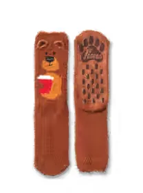 Holiday Adult Cozy Socks - Bear