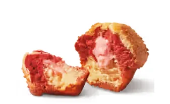 Strawberry Cheesecake Filled Muffin