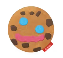 Smile Cookie Reversible Plushie