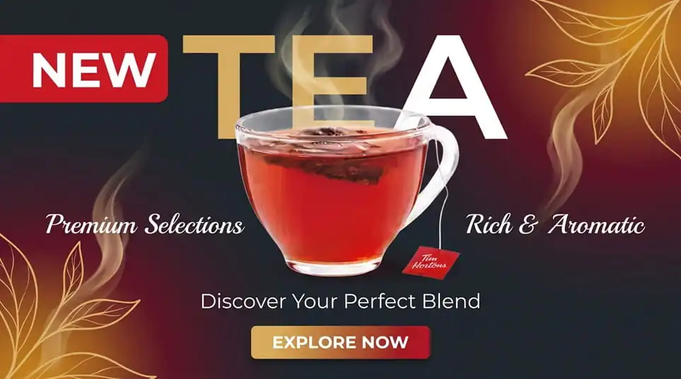Tim Hortons teas