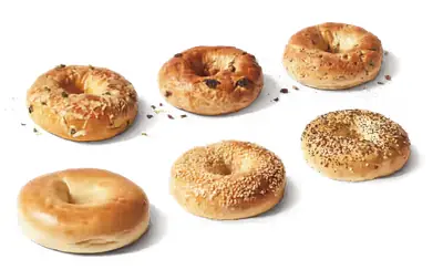 Tim Hortons 6 Assorted Bagels