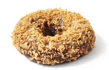 Tim Hortons Chocolate Toasted Coconut Donut