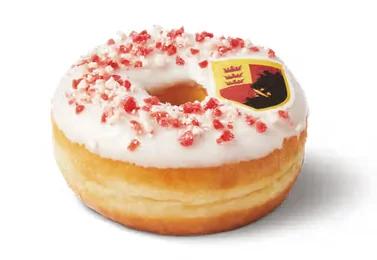 Tim Hortons Gryffindor Strawberry Cheesecake Donut