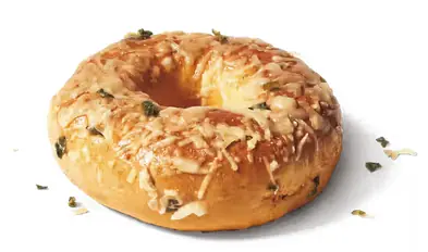 Tim Hortons Jalapeno Asiago Mozzarella Bagel