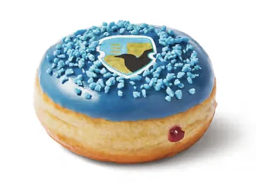 Tim Hortons Ravenclaw Blueberry Donut