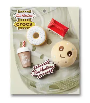 Crocs x Tim Hortons Set of 5 Jibbitz - Classic Tims