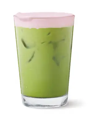 Tim Hortons Strawberry Iced Matcha Latte